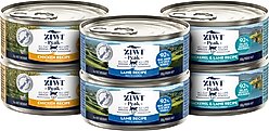 ZIWI Peak Chicken, Mackerel & Lamb, Lamb Variety Pack Grain-Free Pate Canned Cat Food, 3-oz can, case of 6