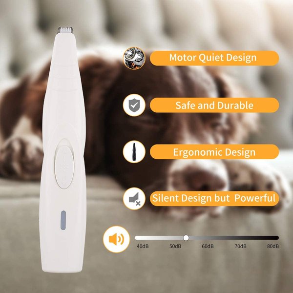 Show full view: Pet Republique Small Hair Clippers for Detailing Paws & Face Area - All Fur Type & All Size Dogs & Cats slide 5 of 6