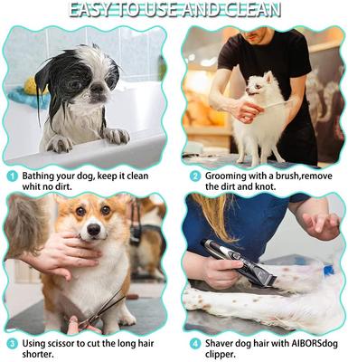 Show full view: Pet Republique Hair Clipper Additional Scissors & Comb Rechargeable & Quite with Guide Combs for Dogs & Cats slide 8 of 9