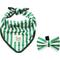 Show in main carousel: Kanine Dog Bandana & Bow Set, Fern Green, Small slide 1 of 2