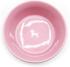 florence by mills Dog Bowl with Mat, Purple, Small slide 2 of 3