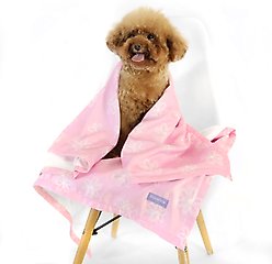 florence by mills Dog Throw Blanket, 47-in, Pink