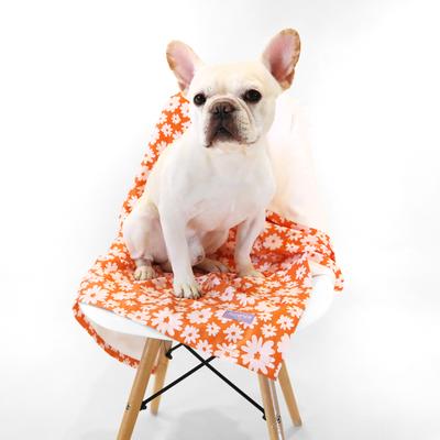 Show full view: florence by mills Dog Throw Blanket, 47-in, Orange slide 2 of 5
