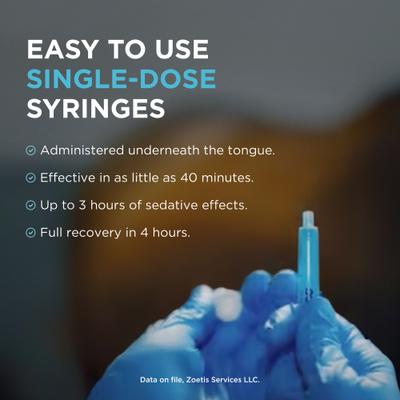 Show full view: Dormosedan Gel for Horses, 7.6 mg/mL, 3-mL oral syringe slide 6 of 8