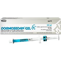 Dormosedan Gel for Horses, 7.6 mg/mL, 3-mL oral syringe