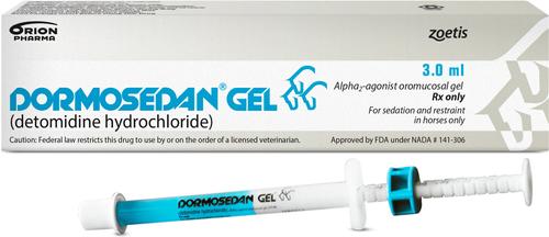 Dormosedan Gel for Horses, 3 mL Syringe