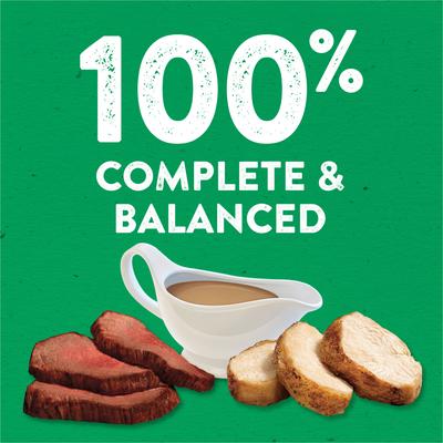 Show full view: Dog Chow High Protein Variety Pack Chicken & Beef in Savory Gravy Canned Dog Food, 13-oz can, case of 12 slide 6 of 12