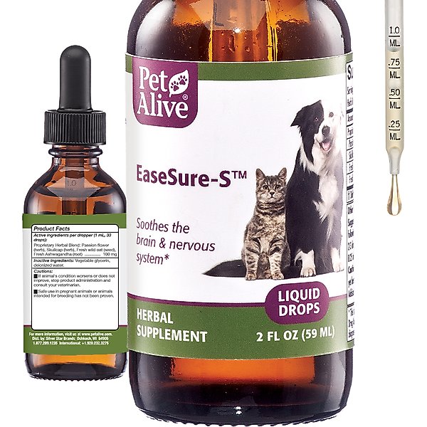 PetAlive EaseSure-S Brain & Nervous System Support Dog & Cat Supplement