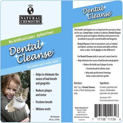 Show full view: Miracle Care Dental Cleanse Dog & Cat Dental Water Additive, 8-fl oz bottle slide 8 of 9