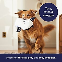 Frisco Halloween Bat Ghost Plush Squeaky Dog Toy, Medium/Large slide 2 of 6