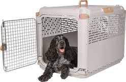 SportPet Designs Collapsible Dog Kennel, Tan, 30-in