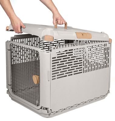 Show full view: SportPet Designs Collapsible Dog Kennel, Tan, 30-in slide 7 of 10