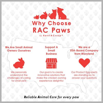 Show full view: RAC Paws by RentACoop Small Pet Metal Cup Drinker, 64oz slide 6 of 8