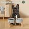 Show in main carousel: SpunkyJunky Ceramic & Bamboo Non-Slip Elevated Dog Bowls, 2 count, Grey, 3.6 cup slide 7 of 7