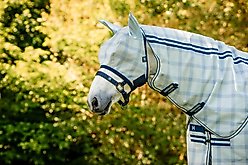 Horseware Ireland Newmarket Horse Fly Mask, Witney Navy, Horse