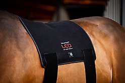 Horseware Ireland LED Red Light Therapy Horse Pad, Black