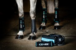 Horseware Ireland Ice-Vibe Horse Leg Cold Packs, Black, Full