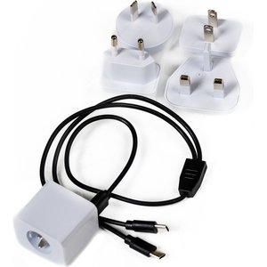 Horseware Ireland Ice-Vibe Horse Cable & Transformer, Black