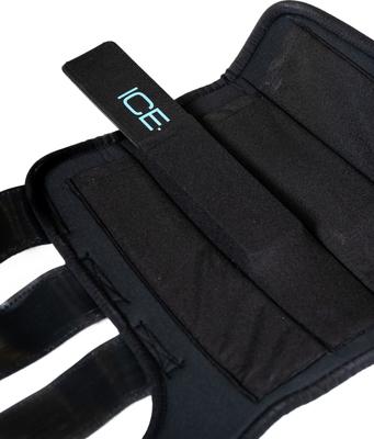 Show full view: Horseware Ireland Ice-Vibe Horse Leg Wraps, Black/Aqua, Full slide 7 of 7