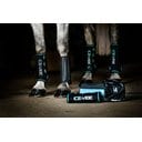Horseware Ice-Vibe Horse Leg Wraps, Black/Aqua, Full