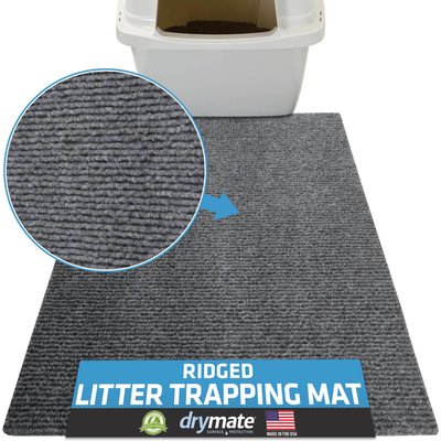 Drymate Drymate Ridged Cat Litter Trapping Mat, Large: 20-in x 28-in