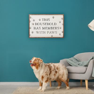 Show full view: Kendrick Paws Household Wall Décor, 36 x 24-in slide 3 of 3