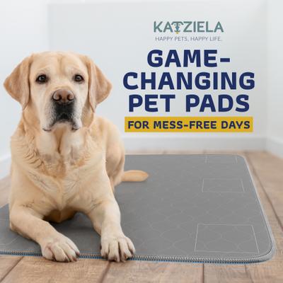 Show full view: Katziela Ultra Strong Grip Washable Dog Pee Pads, 48 x 48-in, 2 count slide 10 of 12