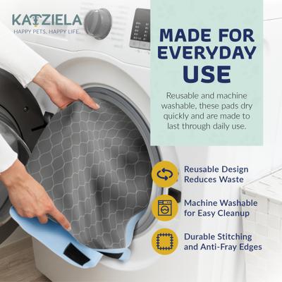 Show full view: Katziela Ultra Strong Grip Washable Dog Pee Pads, 48 x 48-in, 2 count slide 5 of 12
