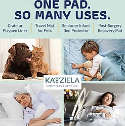 Katziela Washable Hexagon Dog Pee Pads, 36 x 48-in, 2 count slide 2 of 8