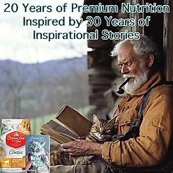 Chicken Soup for the Soul Weight & Mature Care Senior Chicken & Brown Rice Recipe Dry Cat Food, 12-lb bag slide 2 of 9