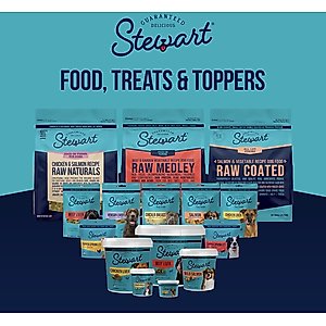 Stewart Beef Liver Single Ingredient Freeze-Dried Raw Dog Treats, 21-oz tub