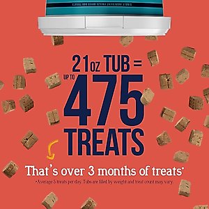 Stewart Beef Liver Single Ingredient Freeze-Dried Raw Dog Treats, 21-oz tub