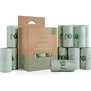 Nina Woof Plant Based Dog Waste Bags, 180 count