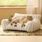 Show in main carousel: Bedsure Corduroy Fleece Dog Sofa Bed with Removable Cover, Cream, Small slide 1 of 8