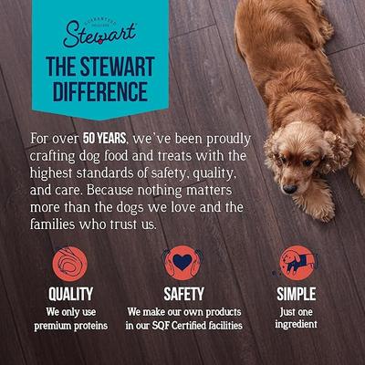 Show full view: Stewart Beef Liver Single Ingredient Freeze-Dried Raw Dog Treats, 12-oz tub slide 3 of 11
