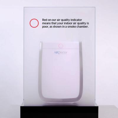 Show full view: AirDoctor AD3500 UltraHEPA Air Purifier Carbon, VOC Filters & Air Quality Sensor, Large, White slide 4 of 9