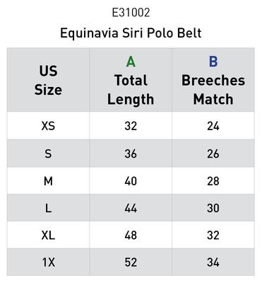 Show full view: Equinavia Siri Polo Horse Riding Belt, Black/Pink, Medium slide 2 of 2