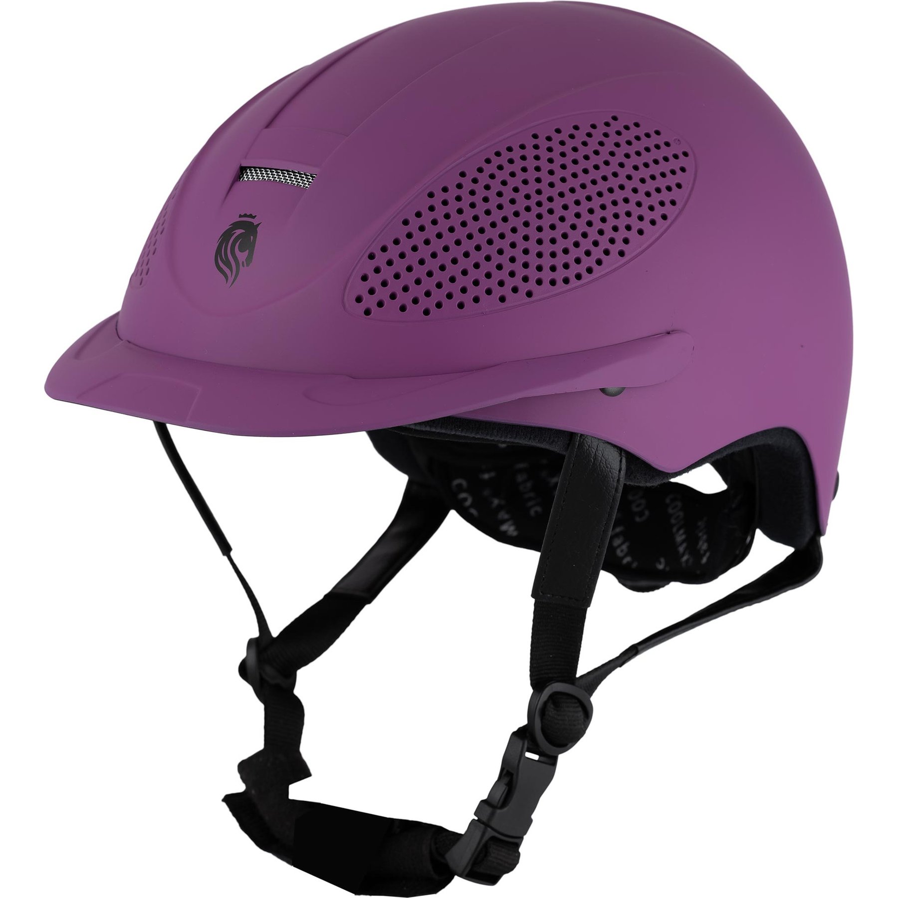 Equinavia Skylar Horse Riding Helmet, Purple, Medium/Large