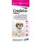 Show in main carousel: Credelio Chewable Tablet for Dogs, 6.1-12 lbs, (Pink Box), 1 Chewable Tablet (1-mo. supply) slide 1 of 10