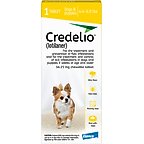 Credelio Chewable Tablet for Dogs, 4.4-6 lbs, (Yellow Box), 1 Chewable Tablet (1-mo. supply)