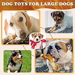 Kseroo Nylon Bacon Flavor Dog Chew Toy, Yellow, 3 count slide 2 of 8