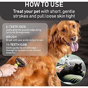 Pet Republique Dematting Rake