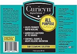 Curicyn Ear Cleansing Solution, 3-fl oz bottle slide 2 of 2
