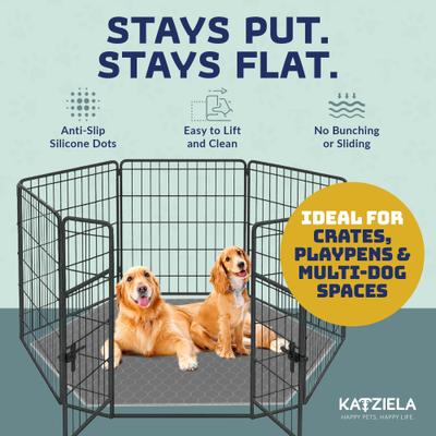 Show full view: Katziela Washable Hexagon Dog Pee Pads, 36 x 48-in, 2 count slide 6 of 8