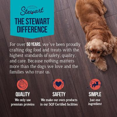 Show full view: Stewart Beef Liver Single Ingredient Freeze-Dried Raw Dog Treats, 4-oz tub slide 3 of 12