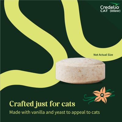 Show full view: Credelio Chewable Tablets for Cats, 2-4 lbs, (Purple Box), 1 Chewable Tablet (1-mo. supply) slide 7 of 10