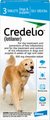 Credelio Chewable Tablet for Dogs, 50.1-100 lbs, (Blue Box), 3 Chewable Tablets (3-mos. supply)