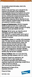 Credelio Chewable Tablet for Dogs, 12.1-25 lbs, (Orange Box), 6 Chewable Tablets (6-mos. supply) slide 2 of 8