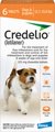 Credelio Chewable Tablet for Dogs, 12.1-25 lbs, (Orange Box), 6 Chewable Tablets (6-mos. supply)