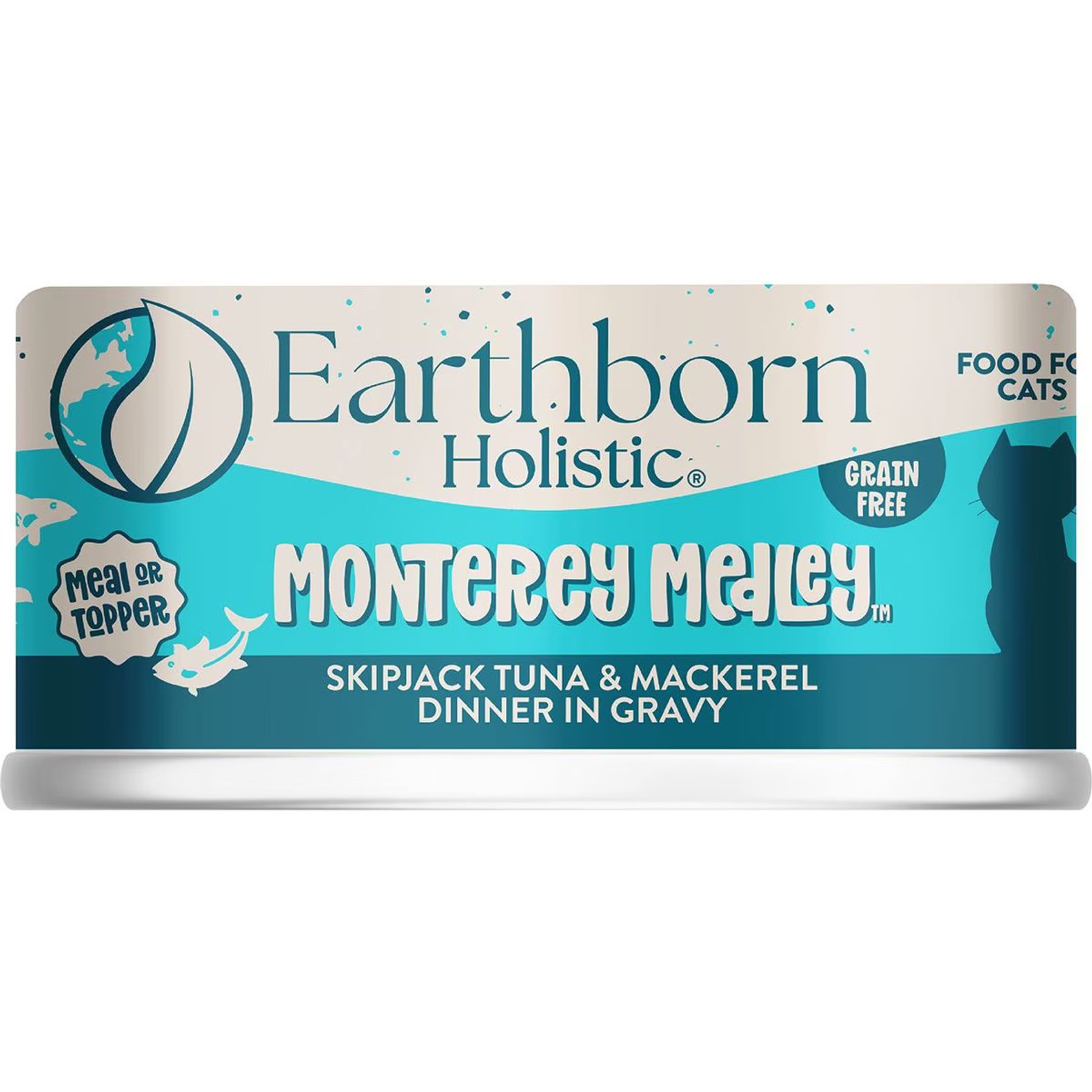 Earthborn Holistic Monterey Medley Grain-Free Natural Canned Cat & Kitten Food, 3-oz, case of 4